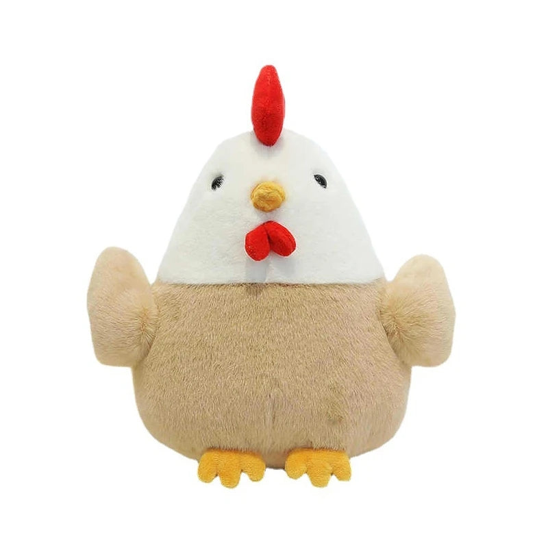 9.06-Inch Adorable Chicken Plush Toy, Soft Stuffed Animal Hen Perfect for Sleeping, Ideal Birthday And Christmas Gifts for Children And Loved Ones.