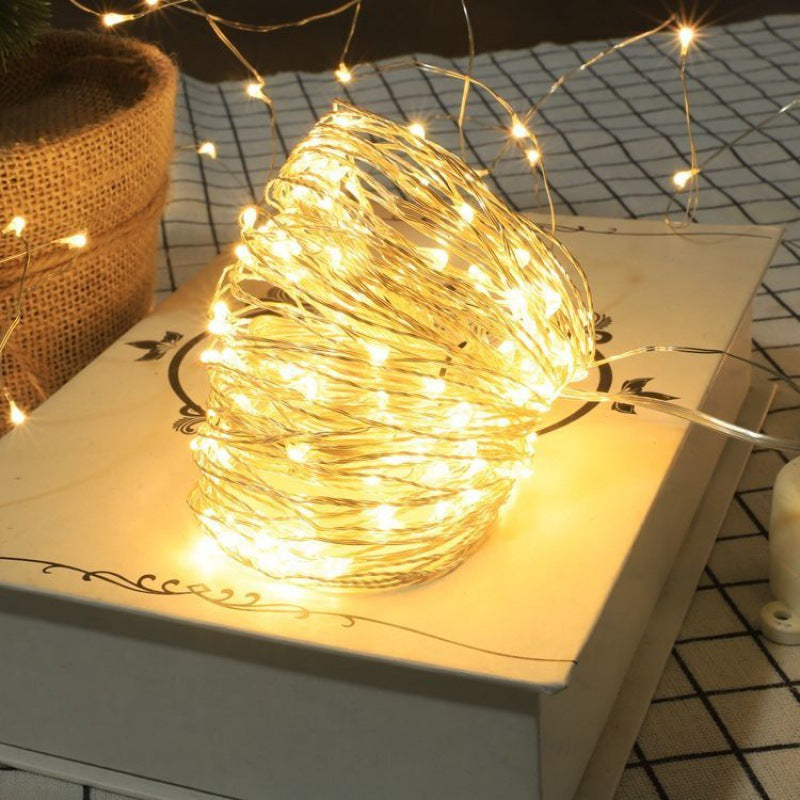 1pc String Lights for Bedroom, Party, Wedding, Christmas Halloween Decoration, 50/100LED, Holiday Lighting, Party Decorations, Ambient Lighting, Decorative Lighting, Durable String, Lightweight Design, Mood Lighting, Decorati