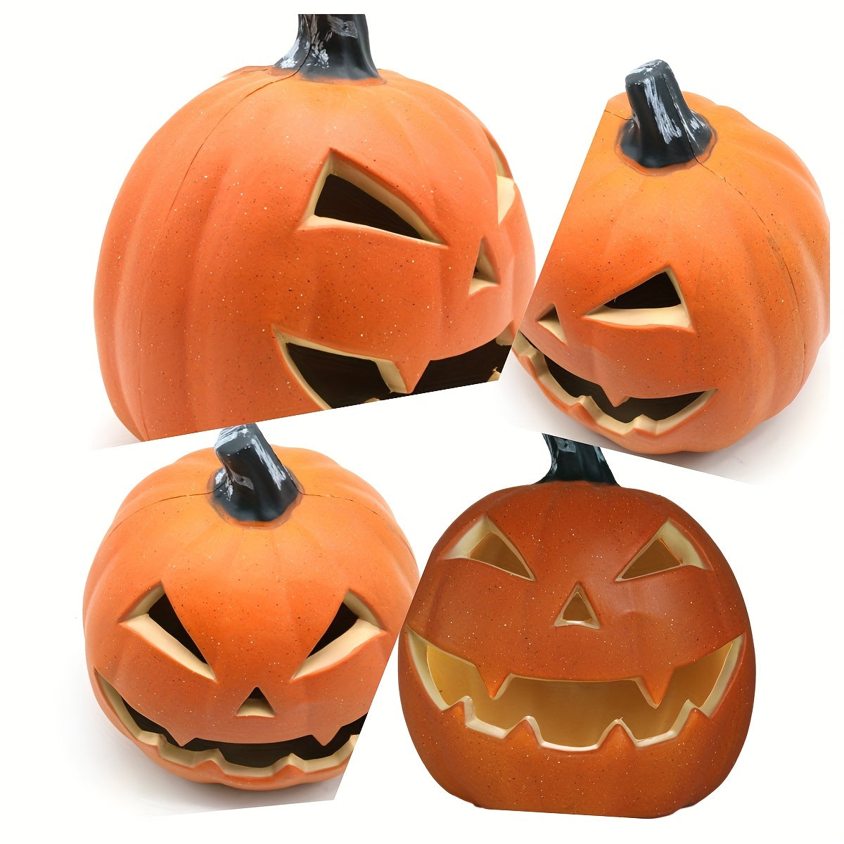 1pc Halloween Pumpkin Lantern, Halloween Pumpkin Ornament, Party Supply For Halloween Fall Indoor, Halloween Decorations