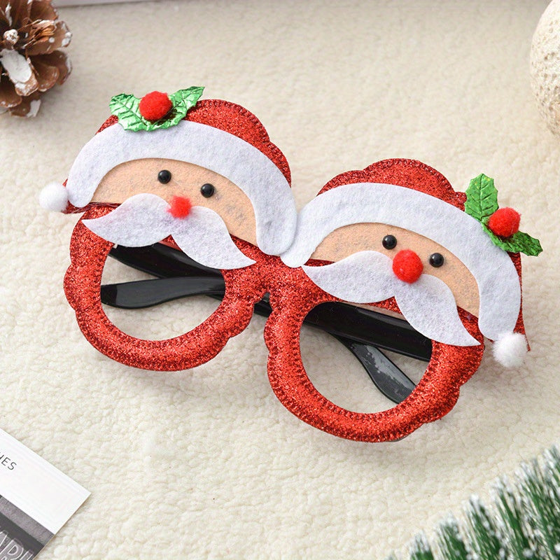 12pcs Sparkling Christmas Glasses - Perfect for Holiday Parties and Festive Celebrations