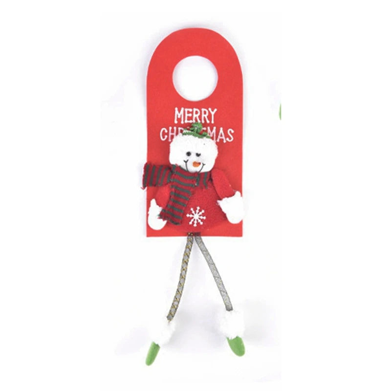 Christmas Tree  2024 Happy New Year Decoration Decoration Pendant Santa Claus Elk Snowman Pendant Noel Christmas Gift Navidad