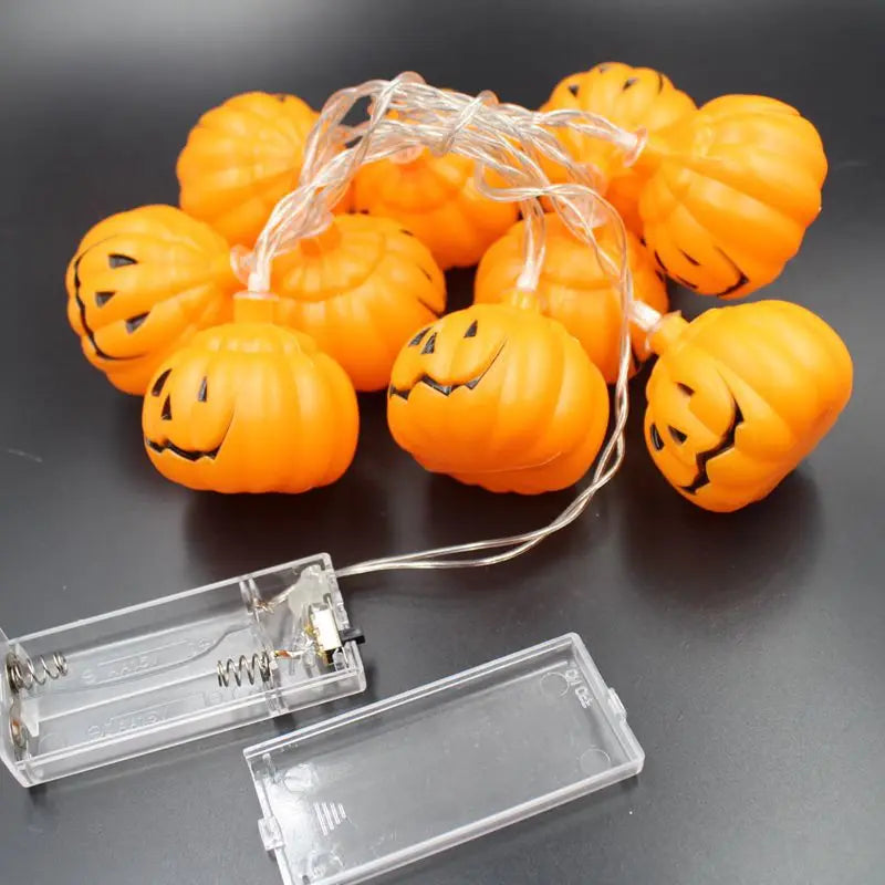 Halloween Decoration Pumpkin String Lights For Indoor Battery/Usb Operated Hanging Lamp Festival Decor Lights Outdoor 502