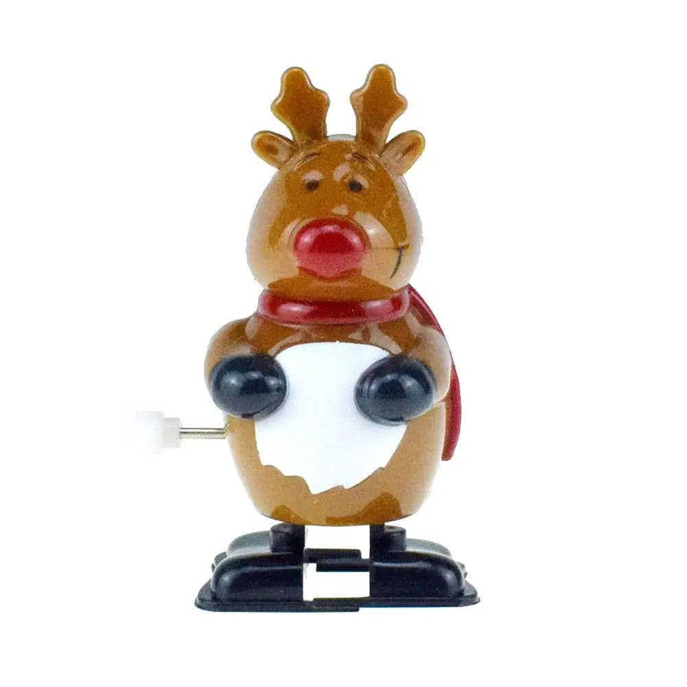 Christmas Decoration Jumpy Toys Snowman Santa Claus Penguin For Festive Party Supplies Children Kindergarten New Year Gifts