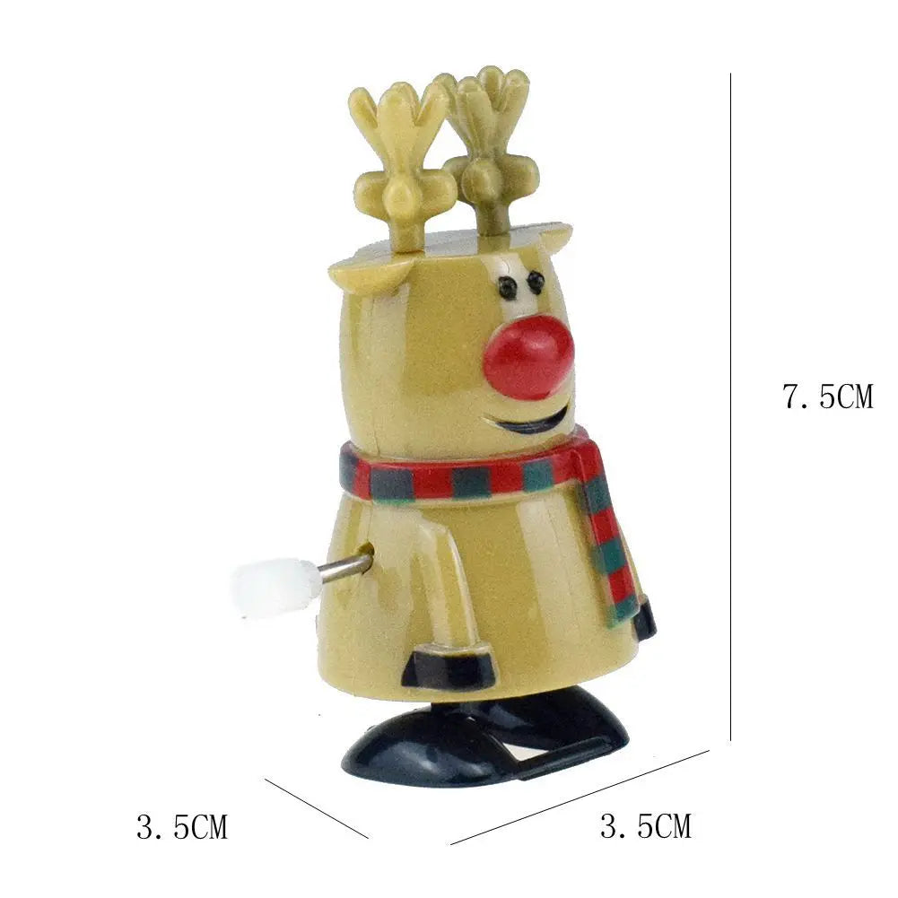 Christmas Decoration Jumpy Toys Snowman Santa Claus Penguin For Festive Party Supplies Children Kindergarten New Year Gifts