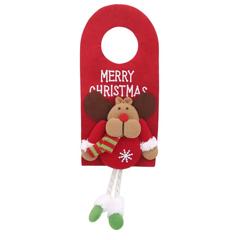 Christmas Tree  2024 Happy New Year Decoration Decoration Pendant Santa Claus Elk Snowman Pendant Noel Christmas Gift Navidad