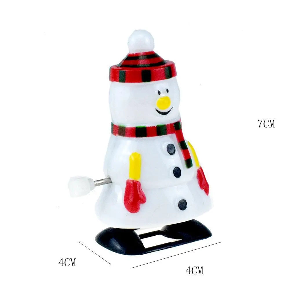 Christmas Decoration Jumpy Toys Snowman Santa Claus Penguin For Festive Party Supplies Children Kindergarten New Year Gifts