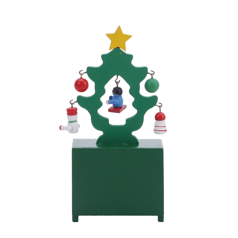 Christmas Count Down Calendar Santa Claus Elk Snowman Wooden Calendar Christmas Ornaments Home Desktop Decoration New Year Gifts
