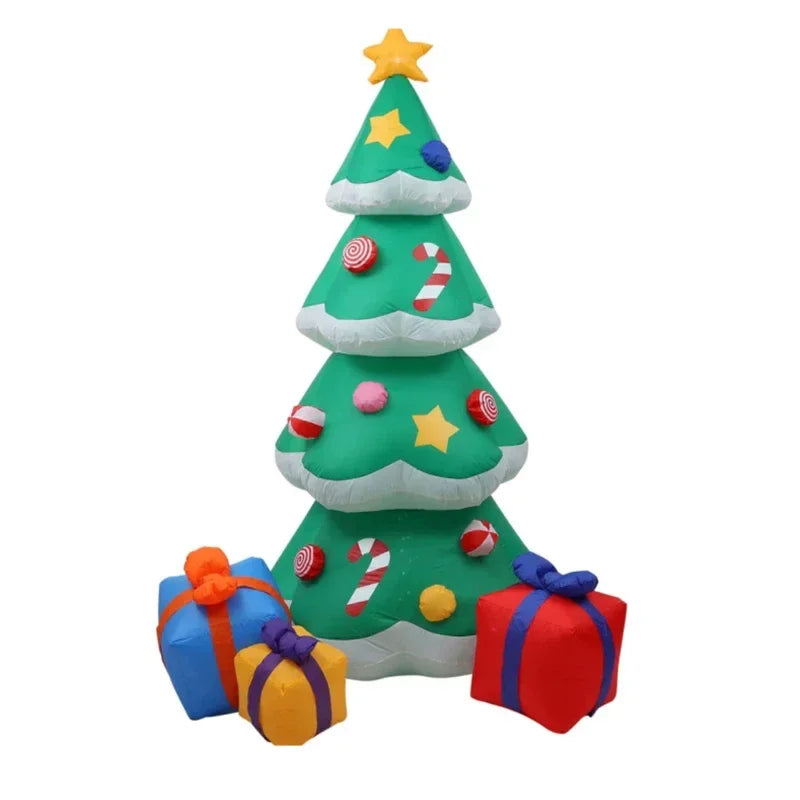 Christmas Decorations Model Built-in LED Lights Inflatable Toys Ornament Xmas Party New Year Garden Indoor Outdoor Decor Props