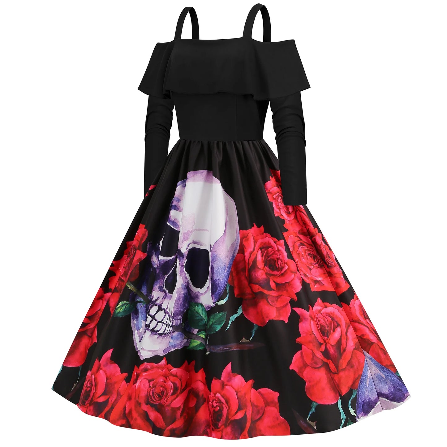 Halloween Medieval Scary Cosplay Costumes for Women Sexy Skull Ghostface Party Dress Disfraz Hombre Mujer Carnival Dress Up