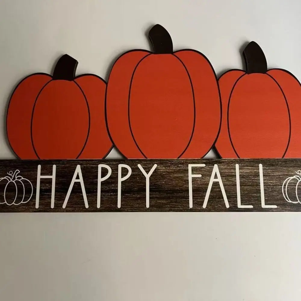 Crafts Wooden Fall Pumpkin Table Decor Cute Funny Halloween Desk Decoration Decorative Halloween Ornaments Landscape