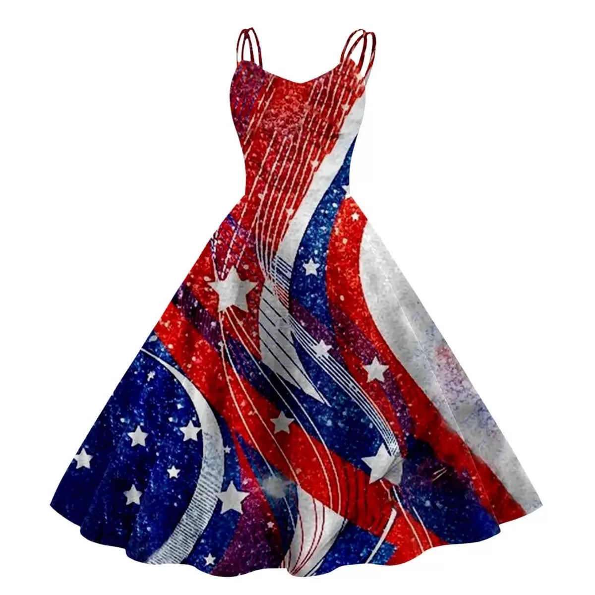 Halloween Cosplay Women Dress Fashion Retro Funny Horror Theme Bloody Printed Casual Suspender Strappy Dress Witch Costumes