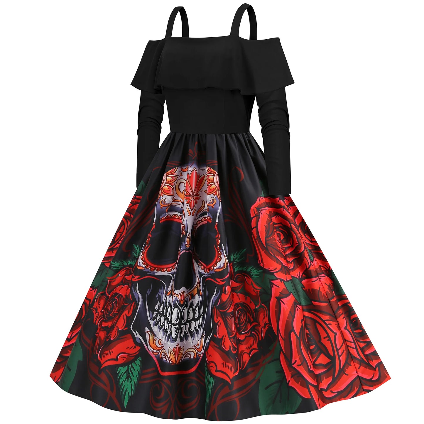 Halloween Medieval Scary Cosplay Costumes for Women Sexy Skull Ghostface Party Dress Disfraz Hombre Mujer Carnival Dress Up