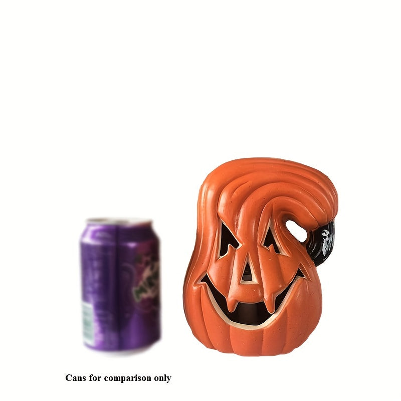 1pc Halloween Pumpkin Lantern, Halloween Pumpkin Ornament, Party Supply For Halloween Fall Indoor, Halloween Decorations
