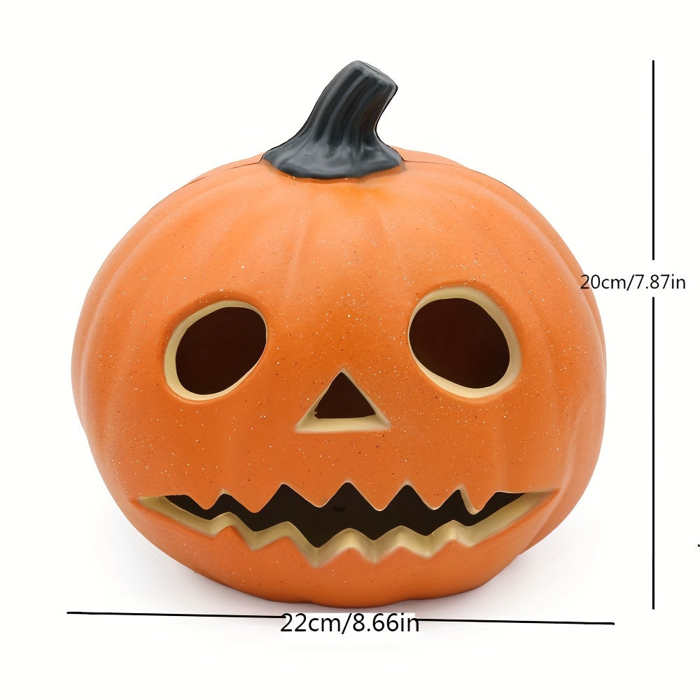 1pc Halloween Pumpkin Lantern, Halloween Pumpkin Ornament, Party Supply For Halloween Fall Indoor, Halloween Decorations