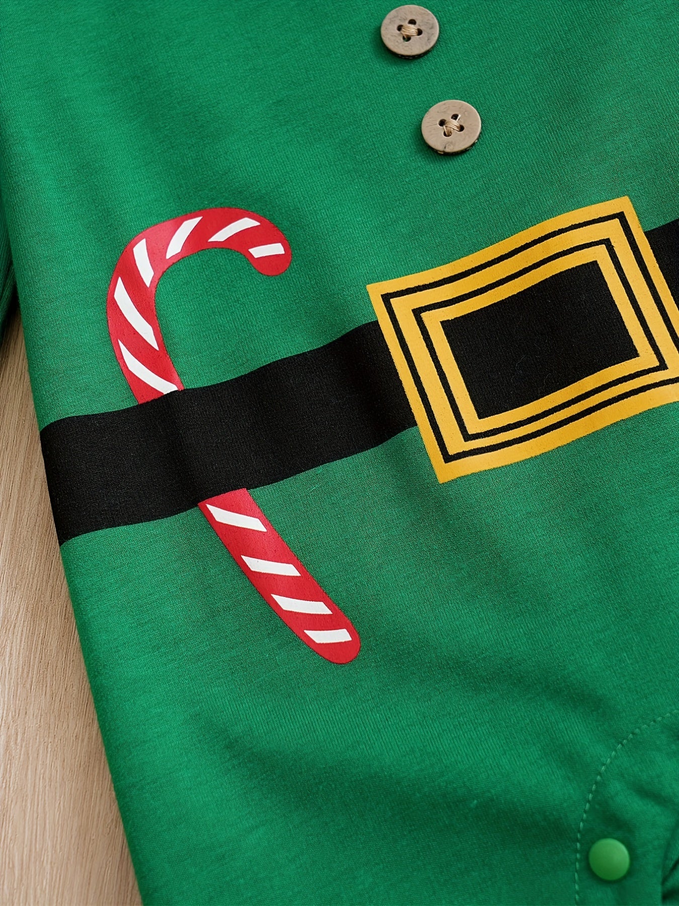 Cute & Creative Christmas Style Baby Boys & Girls Jumpsuit + Hat - Spring & Autumn & Winter 2pcs