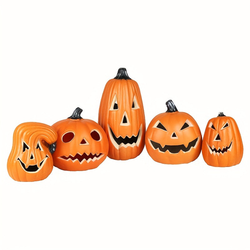 1pc Halloween Pumpkin Lantern, Halloween Pumpkin Ornament, Party Supply For Halloween Fall Indoor, Halloween Decorations