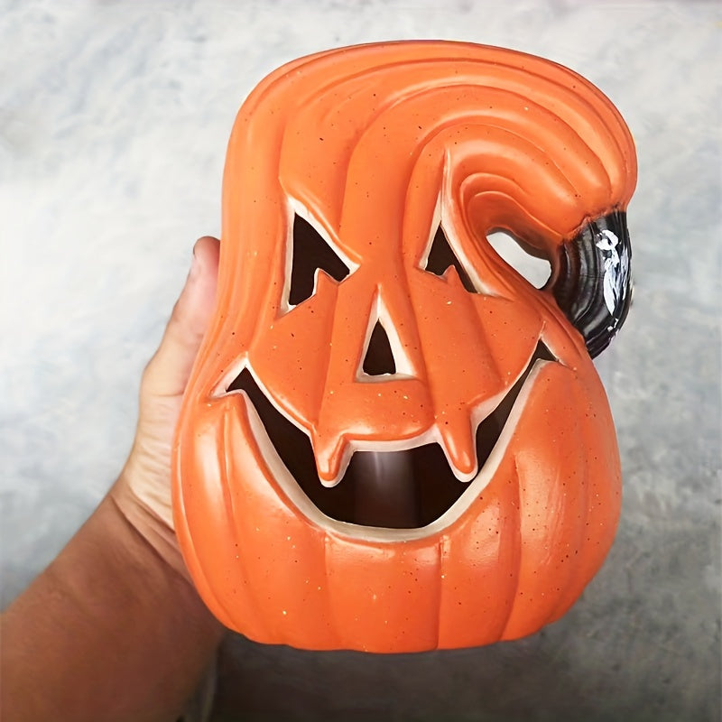 1pc Halloween Pumpkin Lantern, Halloween Pumpkin Ornament, Party Supply For Halloween Fall Indoor, Halloween Decorations