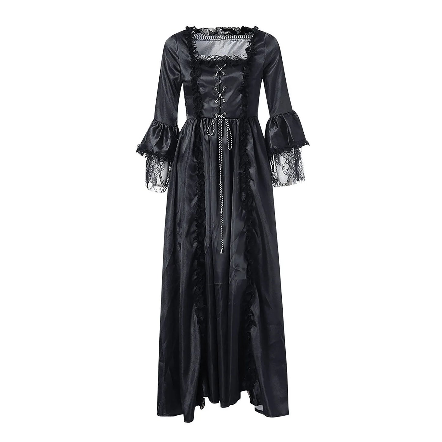 Halloween costume for adult women Medieval Cosplay Costumes Vintage Gothic Halloween suit 할로윈 코스튬 disfraz halloween para mujer
