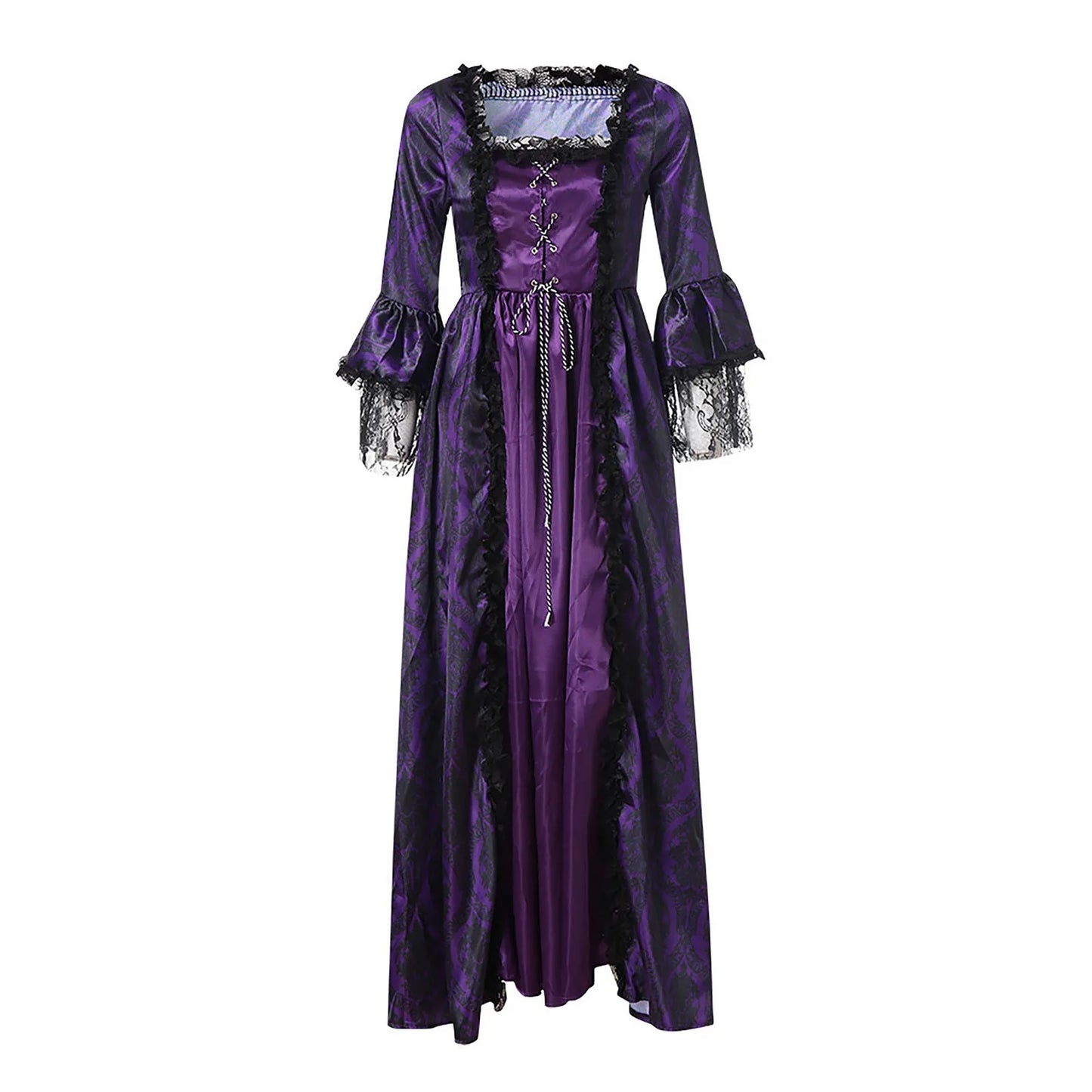 Halloween costume for adult women Medieval Cosplay Costumes Vintage Gothic Halloween suit 할로윈 코스튬 disfraz halloween para mujer