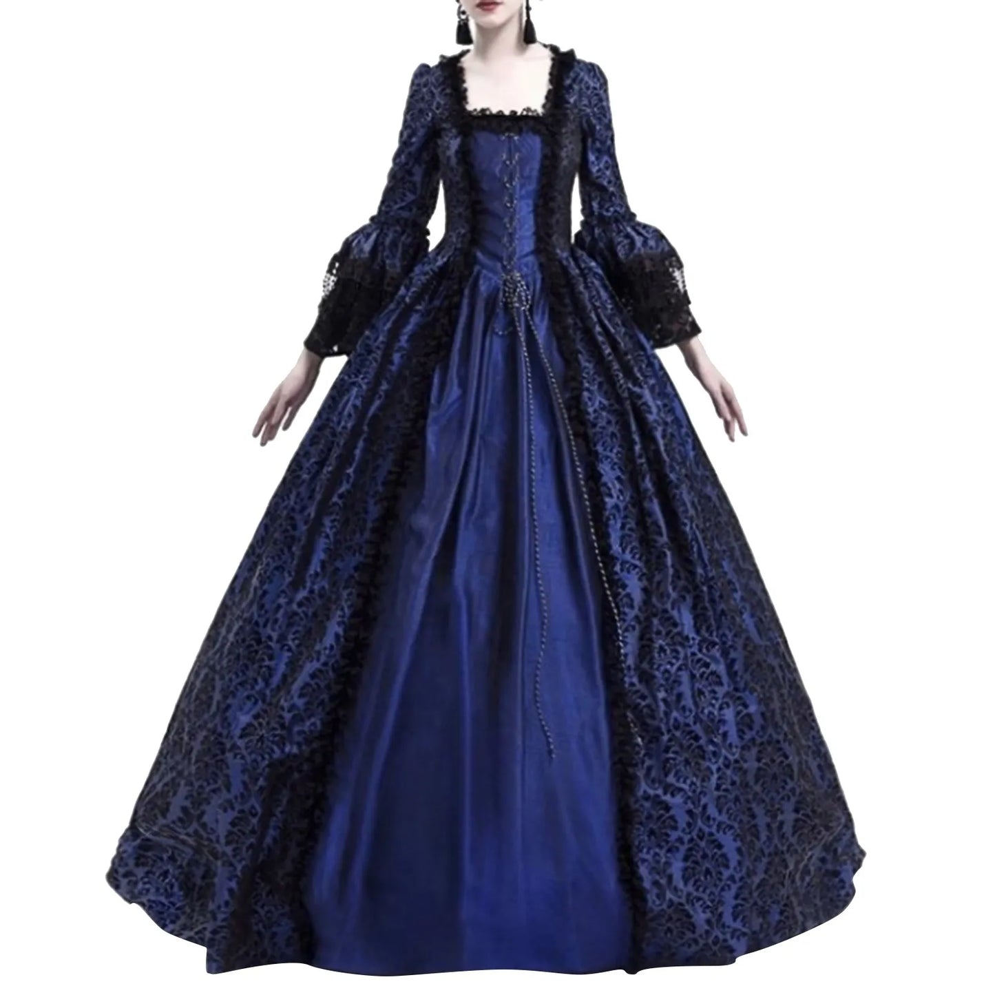 Halloween costume for adult women Medieval Cosplay Costumes Vintage Gothic Halloween suit 할로윈 코스튬 disfraz halloween para mujer