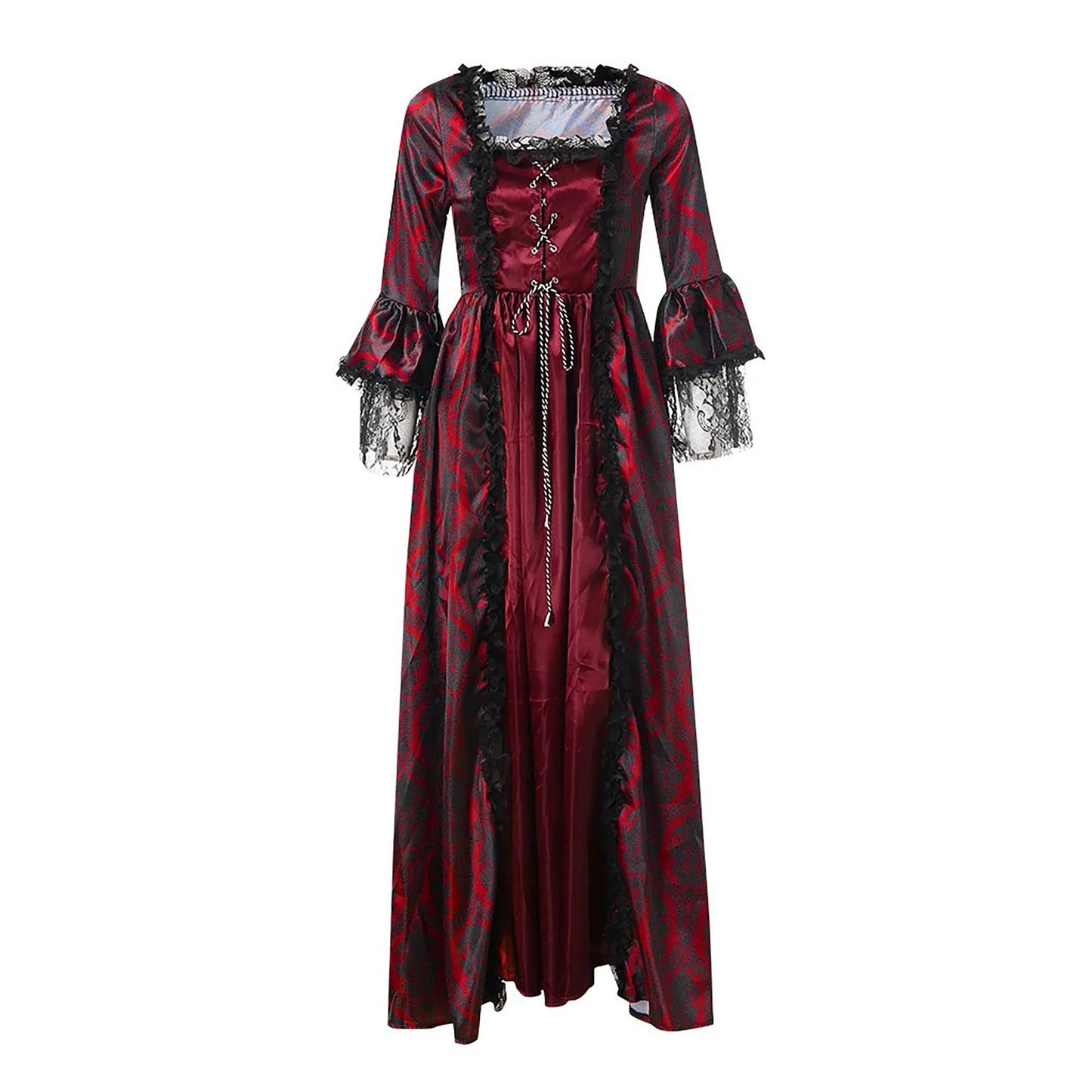 Halloween costume for adult women Medieval Cosplay Costumes Vintage Gothic Halloween suit 할로윈 코스튬 disfraz halloween para mujer