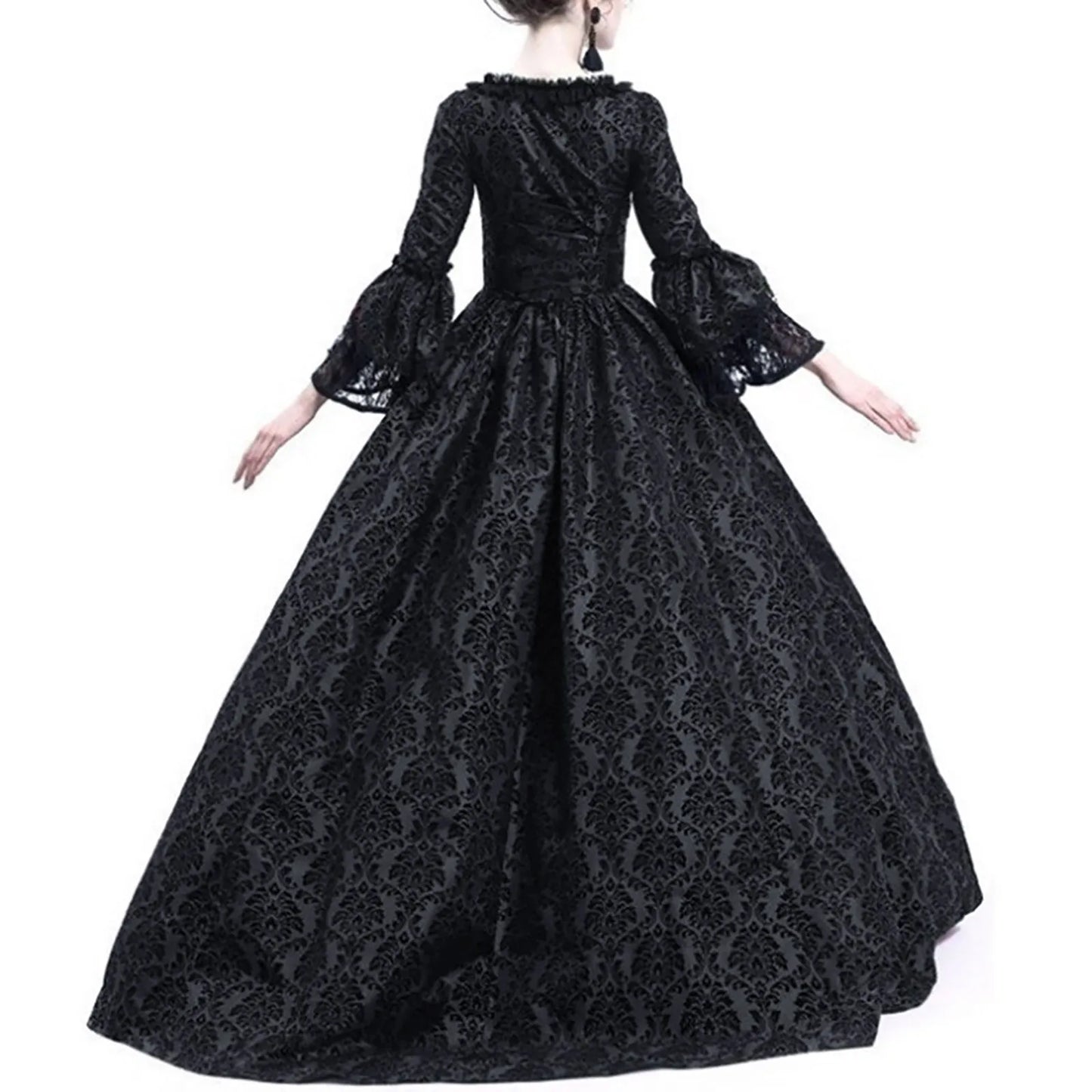 Halloween costume for adult women Medieval Cosplay Costumes Vintage Gothic Halloween suit 할로윈 코스튬 disfraz halloween para mujer