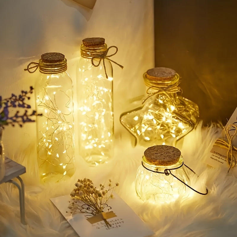 1pc String Lights for Bedroom, Party, Wedding, Christmas Halloween Decoration, 50/100LED, Holiday Lighting, Party Decorations, Ambient Lighting, Decorative Lighting, Durable String, Lightweight Design, Mood Lighting, Decorati